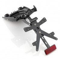 Nastavitelný držák RIZOMA s osvětlením SPZ a odrazkou pro motocykly DUCATI Monster